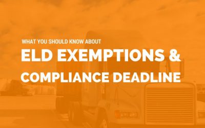 ELD Exemptions and Compliance Deadline