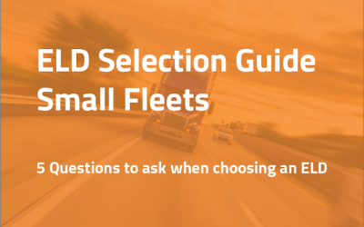 ELD Guide for Small Fleets