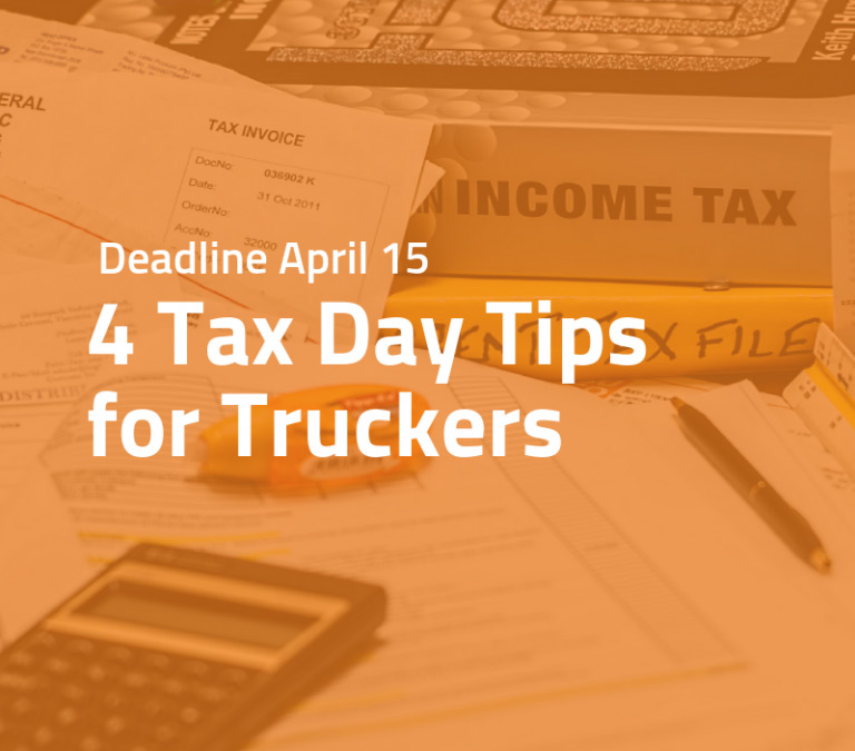 Tax Day Tips for Truckers