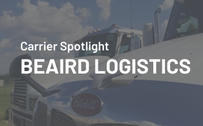 Carrier Spotlight: Beaird Logistics