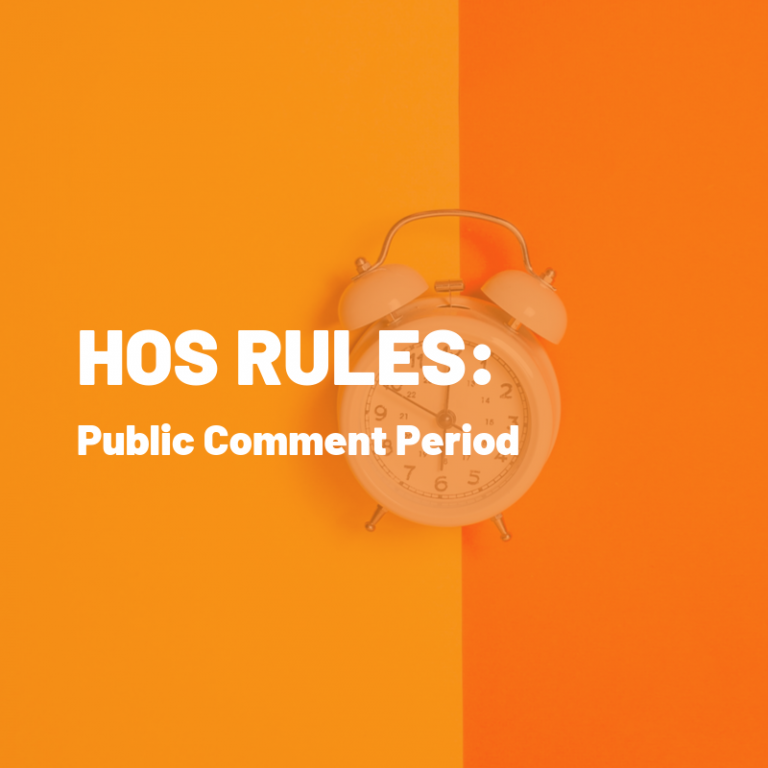 HOS Rules Comment Period