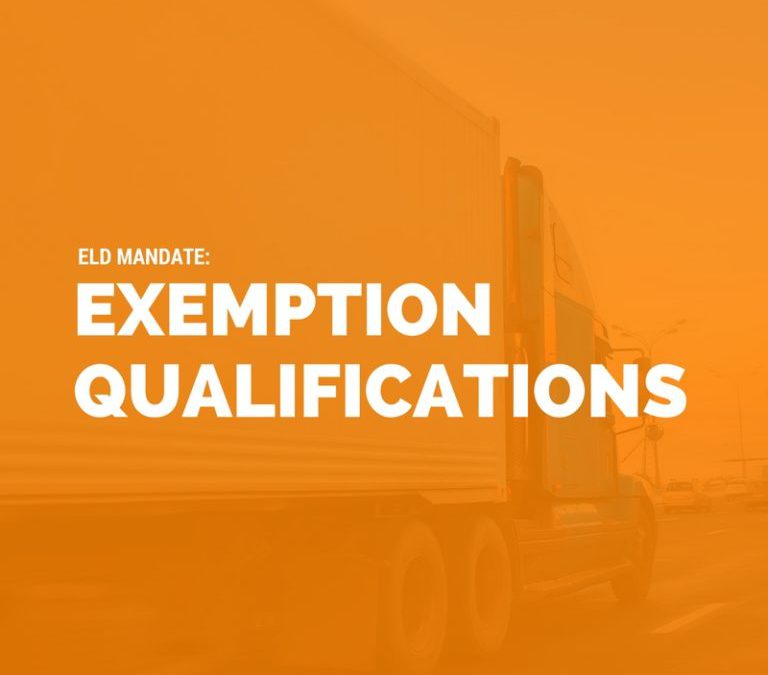 ELD Mandate: Exemption Qualification