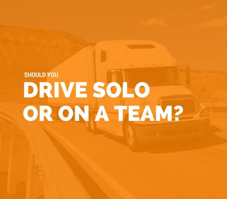 Should​ ​You​ ​Drive​ ​Solo​ ​or​ ​on​ ​a​ ​Team?