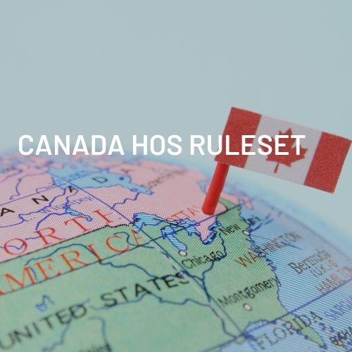 Canadian Hours of Service Ruleset