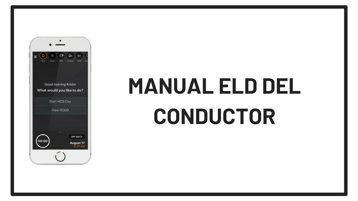 Manual ELD del conductor con iPhone