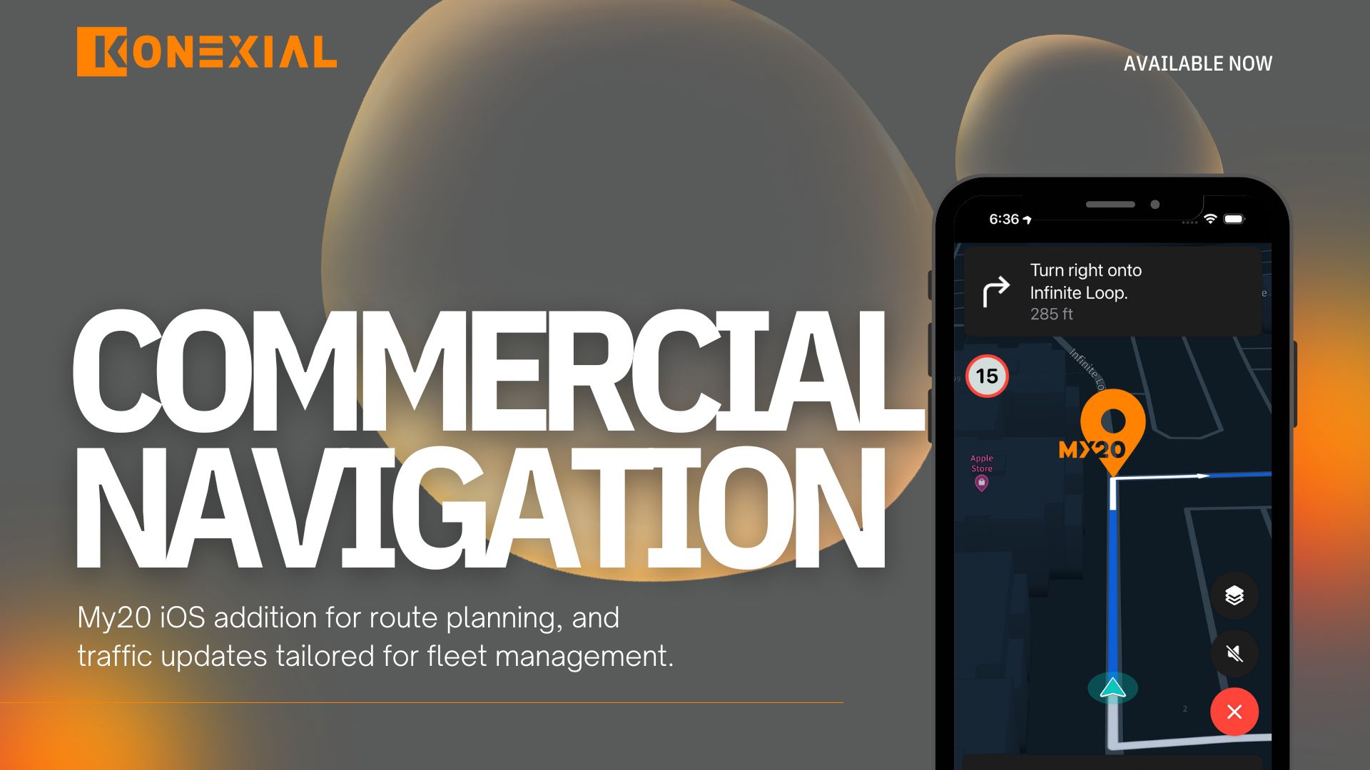 konexial commercial navigation announcement
