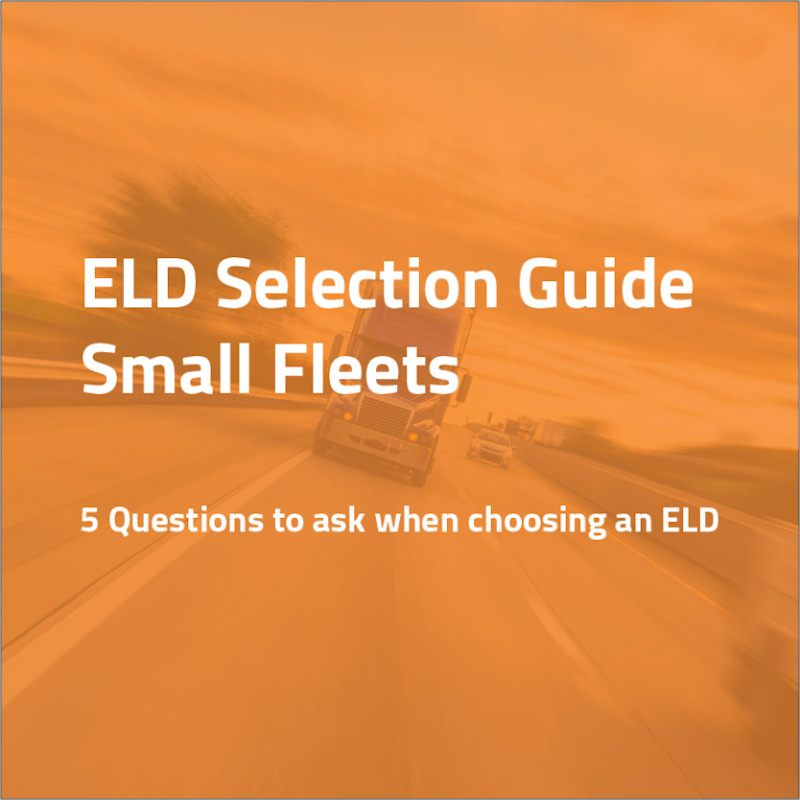 ELD Selection guide for fleets